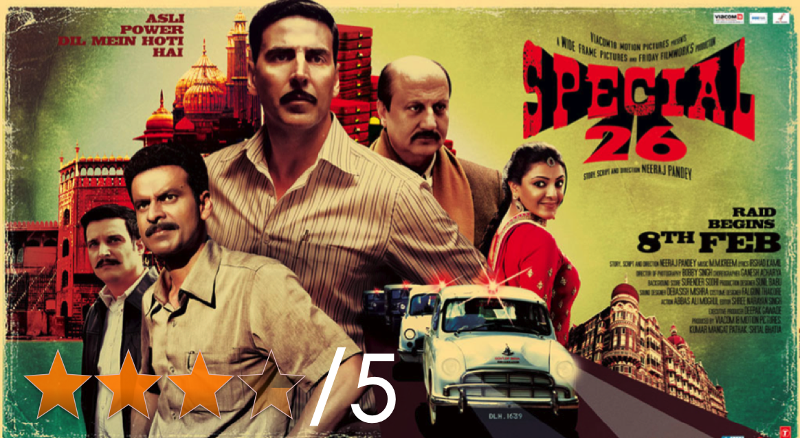 special 26 movie review - Akshay Kumar